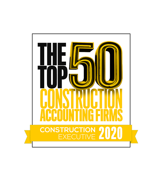 Anchin is recognized by Construction Executive in The Top 50 Construction Accounting Firms™