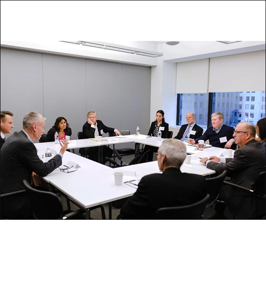 Marc Federbush at Crain's Middle-Market Roundtable
